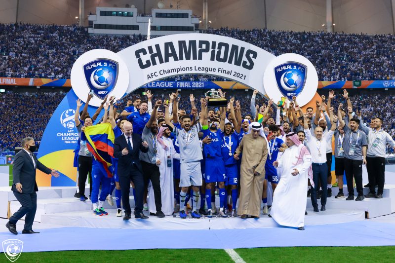 الهلال السعودي بطل النسخة الماضية من دوري أبطال آسيا 