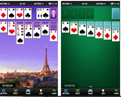 كيفية تشغيل لعبة solitaire للاندرويد وتثبيت سوليتير من جوجل بلاى