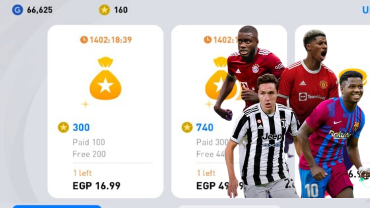 شحن كوينز PES 2021 Mobile