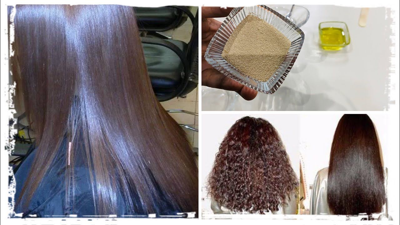 أقوي كيراتين طبيعي..... طريقة عمل كريم الخميرة لفرد الشعر المجعد الخشن في نصف ساعه هيكون شعرك زي الحرير