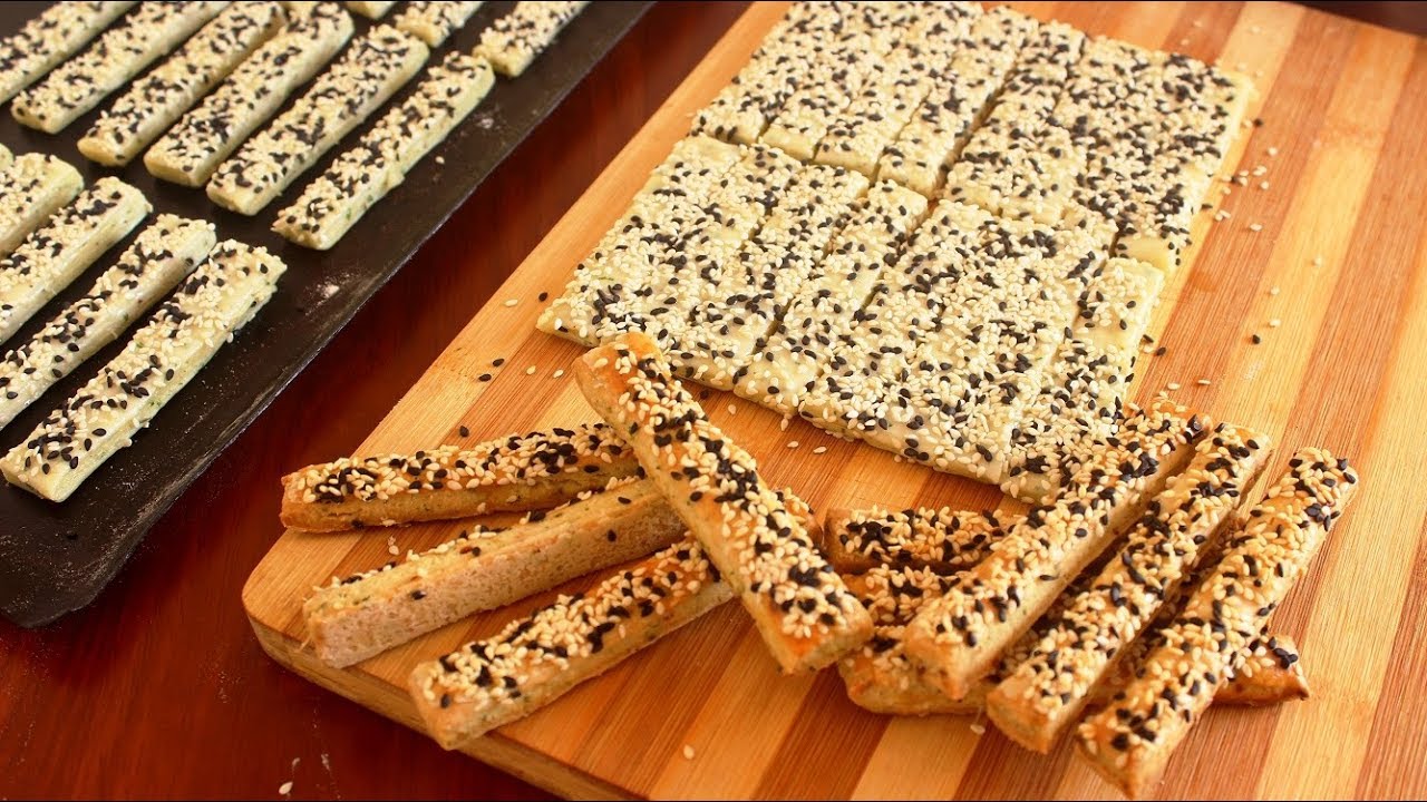 أصابع البسكويت المالح