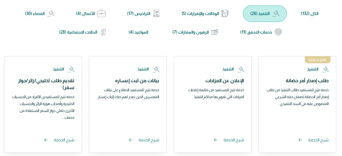 ناجز رفع إيقاف الخدمات