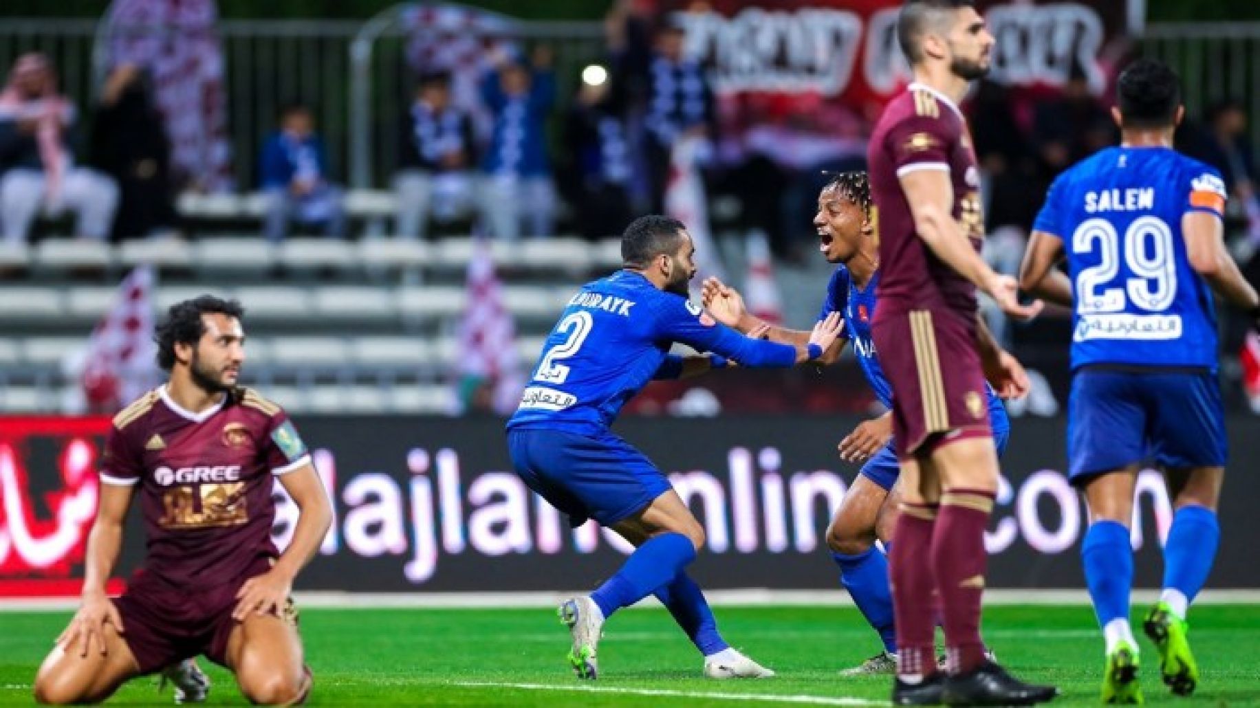 نتيجة اهداف مباراة الهلال والفيصلي اليوم 6-1-2022 في نهائي السوبر السعودي 2