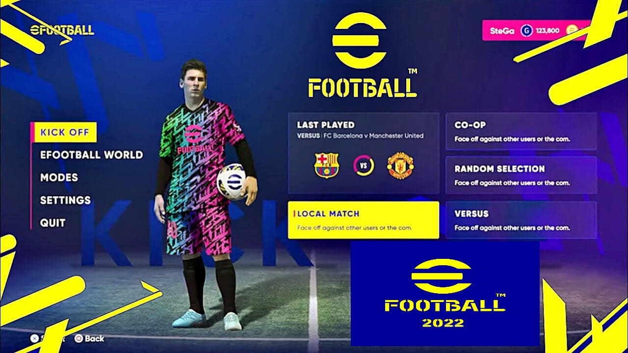 تحديث جديد للعبة efootball PES 2021