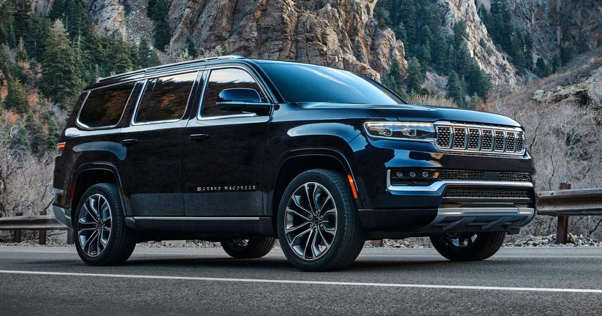 اطلاق وحش السيارات.. جيب جراند واجونير Jeep Grand Wagoneer 2022 سيارة SUV الفاخرة الانيقة بمواصفاتها الجبارة