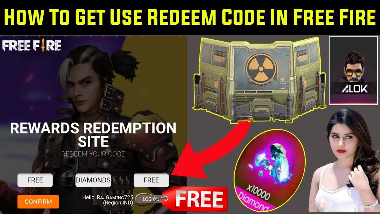 اكواد فرى فاير 2022 Free Fire Codes