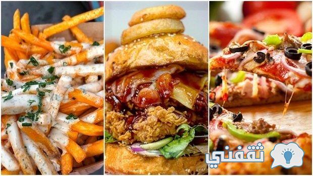 طريقة عمل الأكلات السريعة "fast food" 