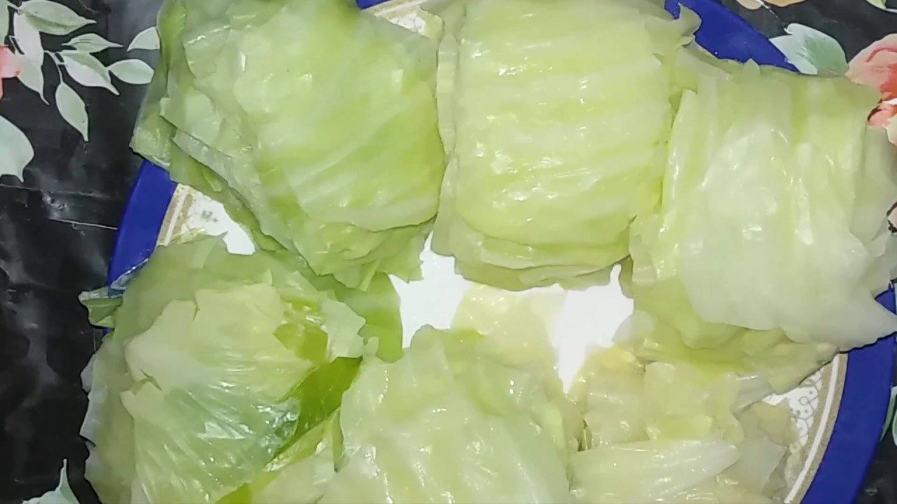 فكرتي الجبارة لسلق الكرنب بدون نقطة ميه هتسلقي  اكبر كمية بسرعه البرق وبدون تعب ولا مجهود