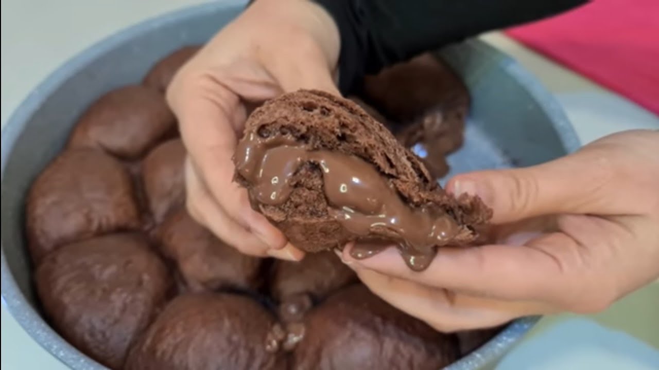 طريقة عمل فطائر خلية النحل بالشوكولاتة