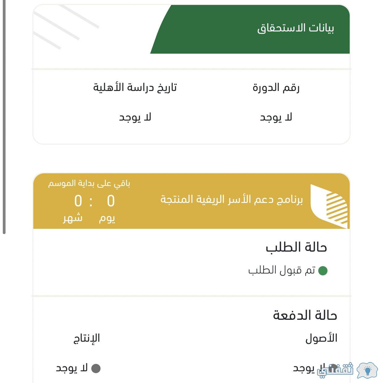 رابط الاستعلام عن دعم ريف برقم الهوية