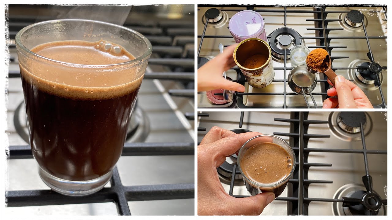 طريقة عمل القهوة التركي برغوة كثيفة
