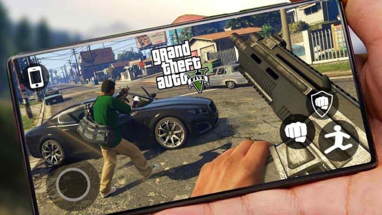 كيفية تثبيت لعبة جراند ثفت أوتو 5 للاندرويد 2022 تحديث grand Theft Auto V