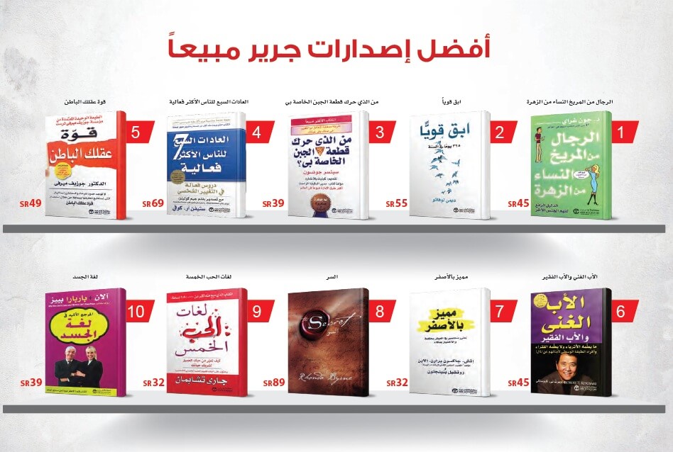 عروض مكتبة جرير