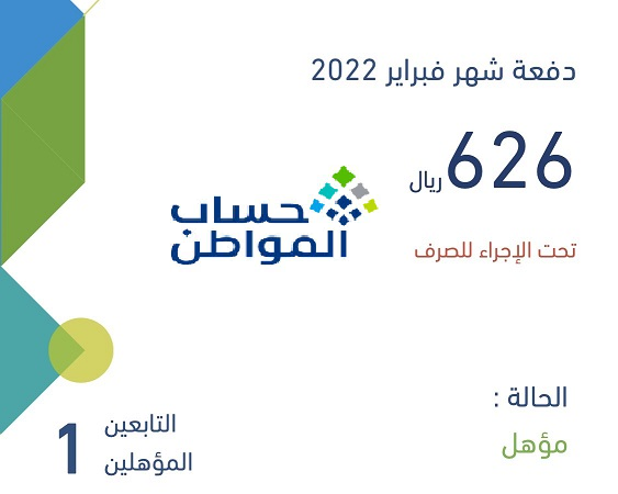 ايداع دعم حساب المواطن