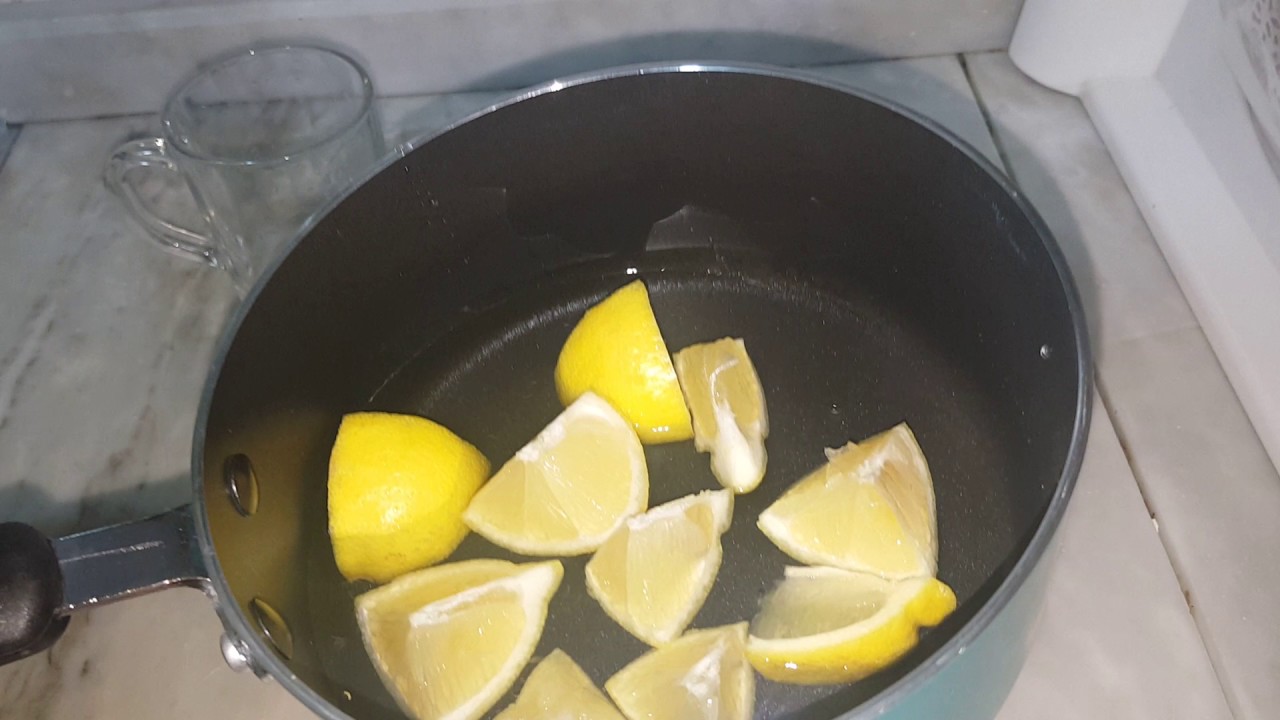 دلكة الليمون والنشا