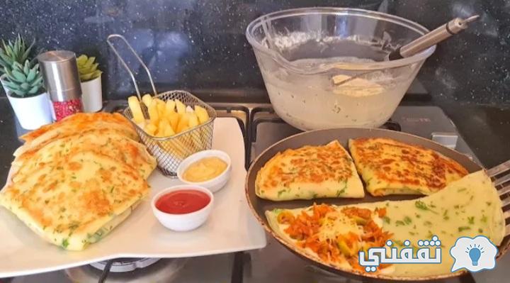 فطائر المقلاة السائلة السريعة