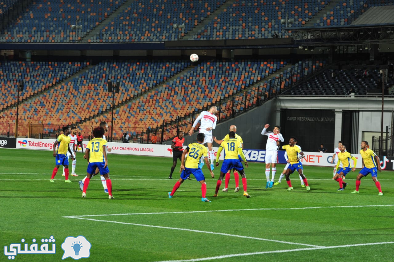 مباراة ساجرادا اسبيرانسا والزمالك