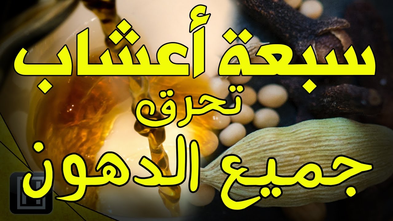 الأعشاب السبعة لحرق الدهون