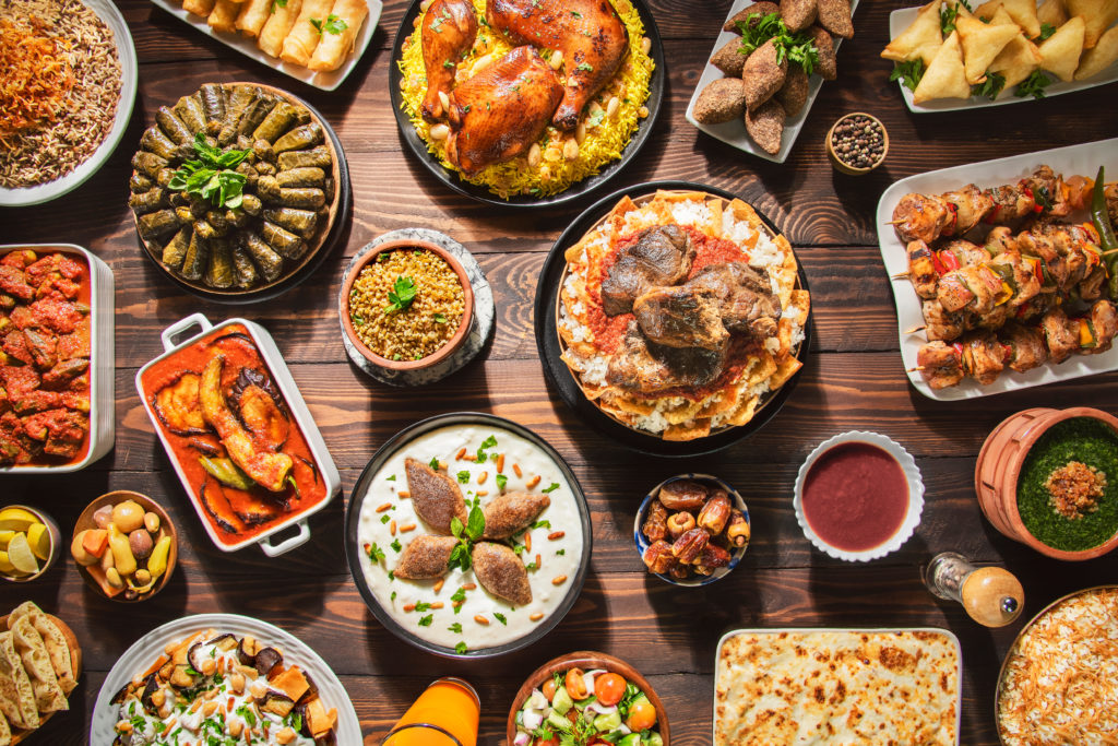 جدول أكلات رمضان