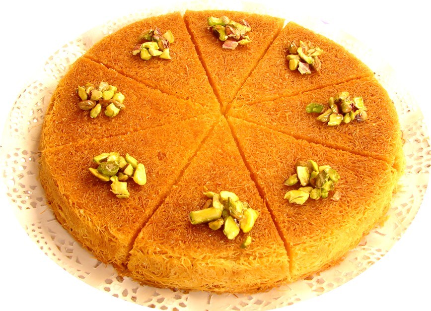 صينية الكنافة بالمكسرات