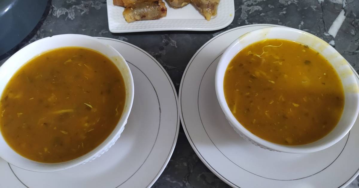 طريقة عمل شوربة الحريرة بالحمص