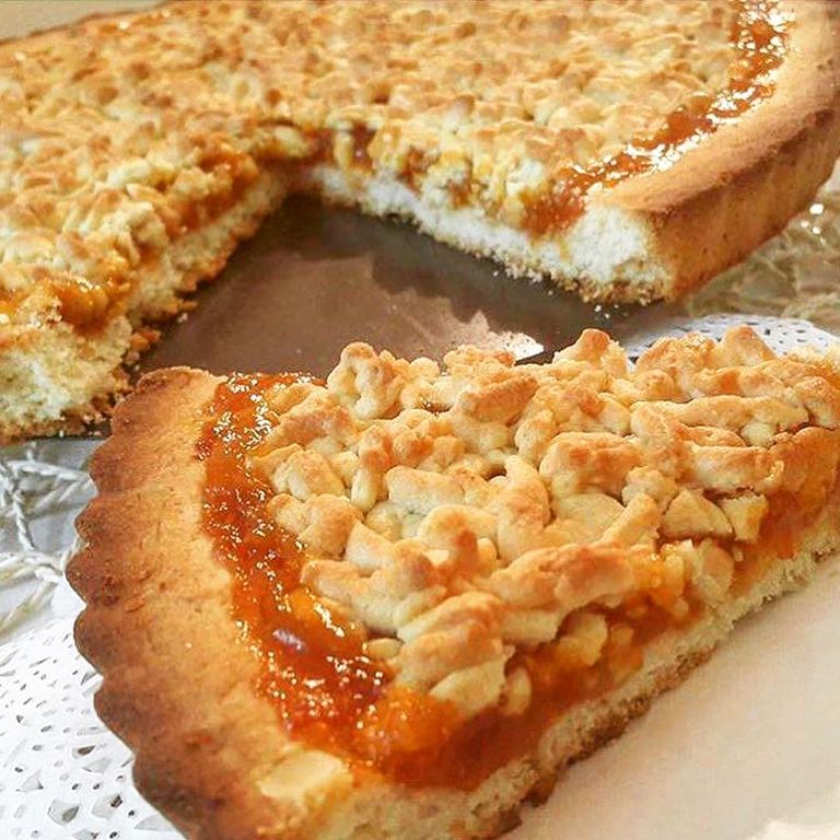 طريق عمل المبروشة بالمربى بعجينة ناعمة وبدوب فى الفم