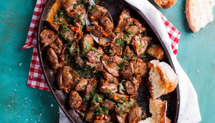 طاسة كبد الدجاج