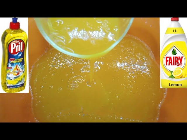 طريقة تحضير الصابون السائل برائحة الليمون بمكونات قليلة في المنزل