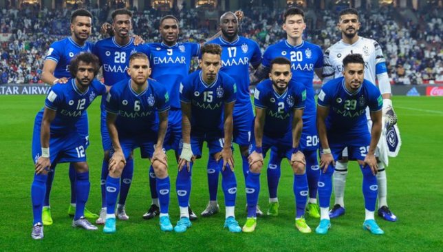 تشكيل الهلال والشارقة في منافسات دوري ابطال اسيا