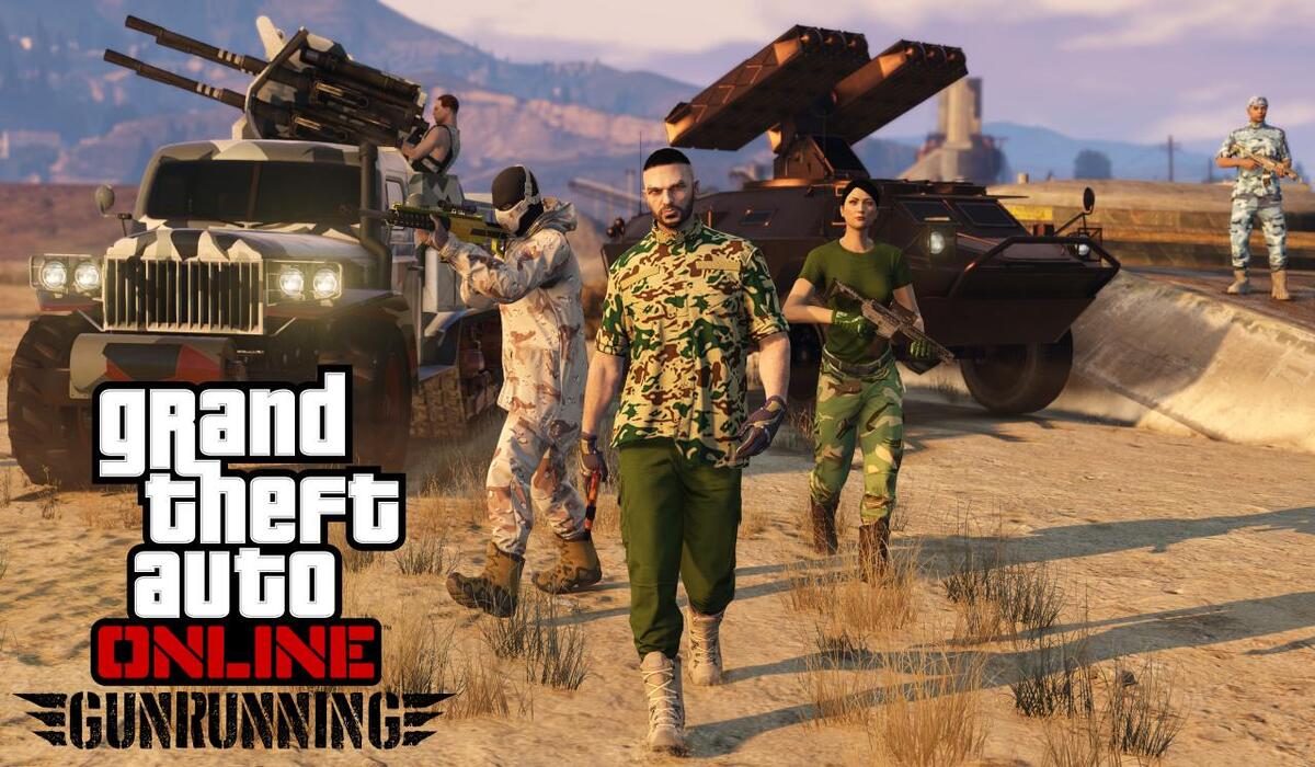 كيف تعمل لعبة GTA Online Gunrunning