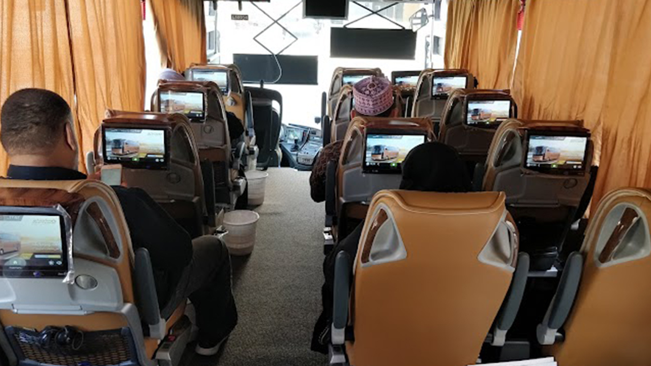 سعر تذكرة النقل الجماعي من تبوك إلى الرياض