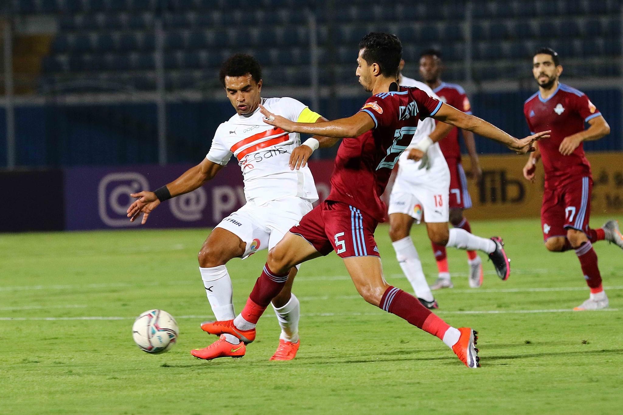 مباراة بيراميدز والزمالك