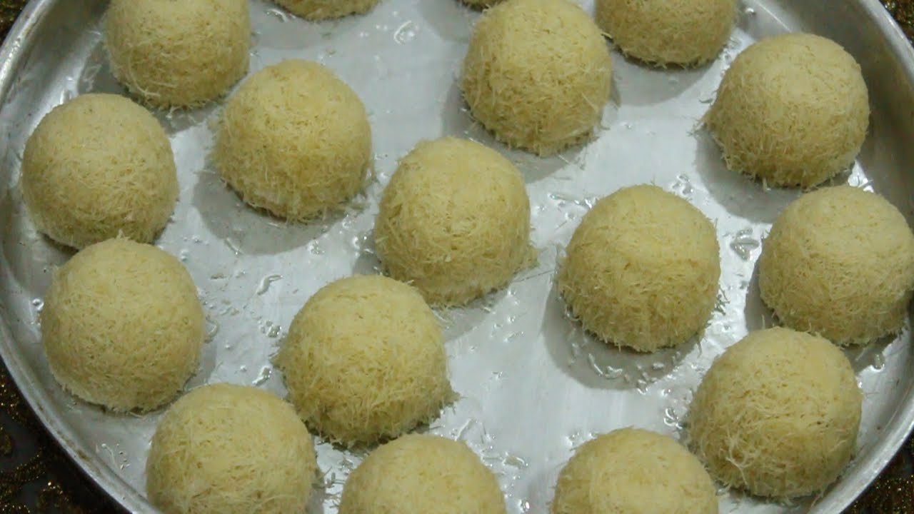 كنافة الفنجان بالمكسرات