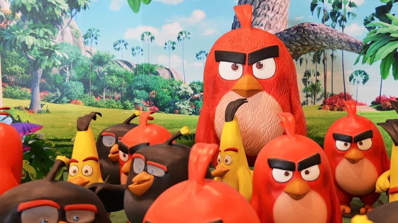 مفاجأة في لعبة ماين كرافت 2022 minecraft وتعاون مع Angry Birds لإضافة المزيد من المغامرات