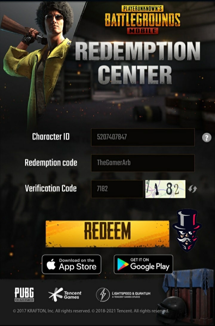 اكواد ببجي 2022 من الموقع الرسمي لاسترداد الهدايا PUBG Mobile Redeem Code