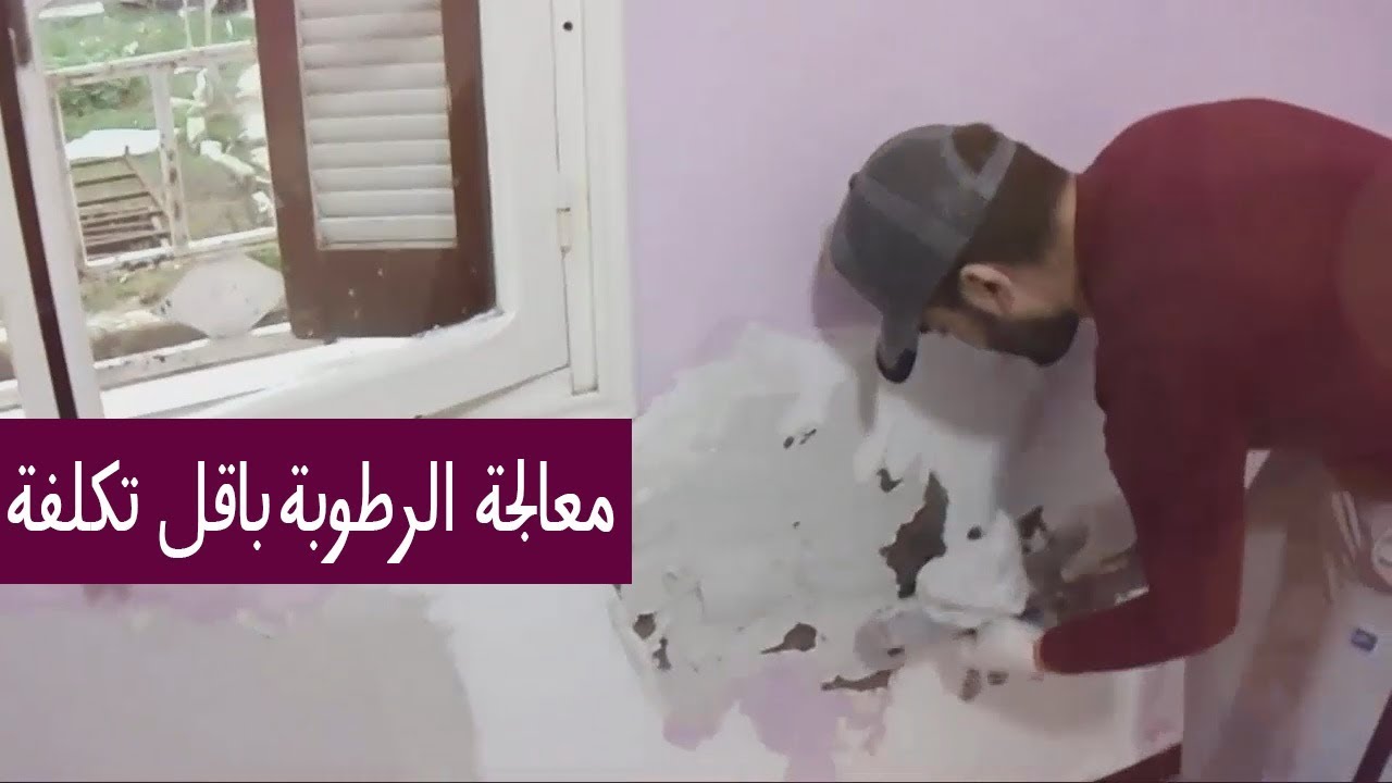 الحل النهائي للتخلص على رطوبة وعفن الحوائط