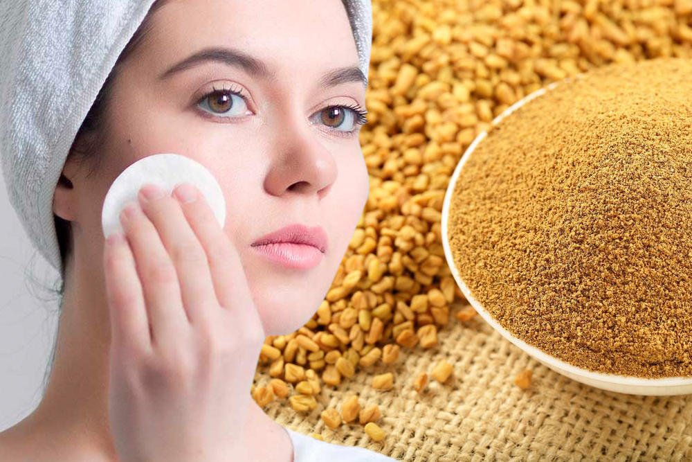 الحلبة والخميرة لتببض البشرة