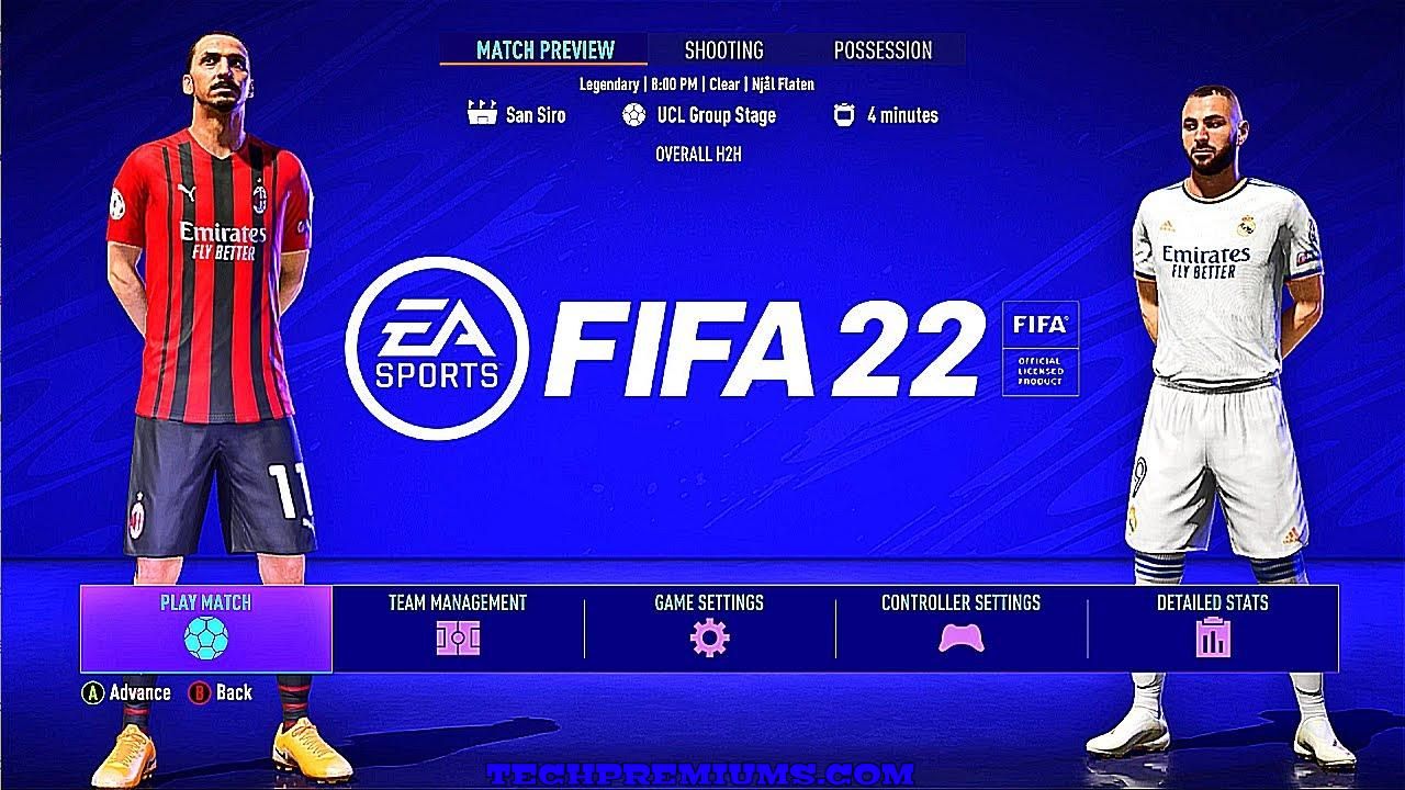 لعبة فيفا 22 الرسمية للاندرويد والكمبيوتر FIFA 2022 اخر إصدار من EA SPORTS 