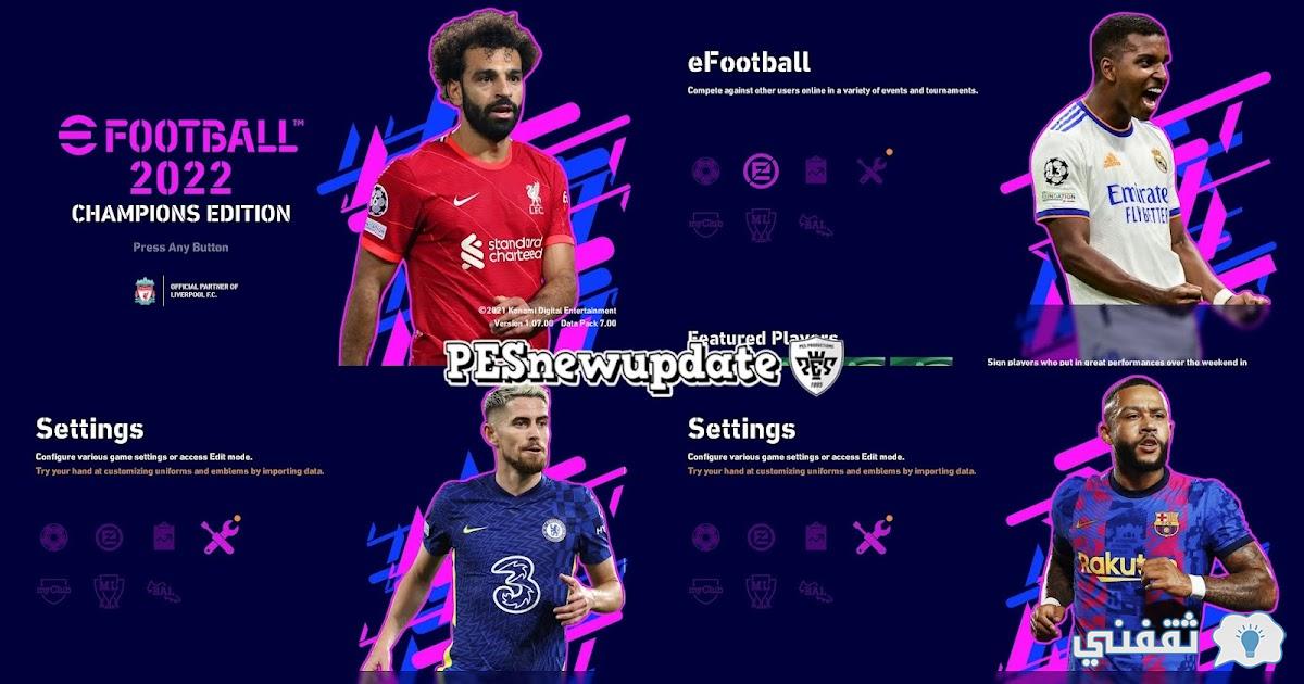  efootball pes 22 mobile download