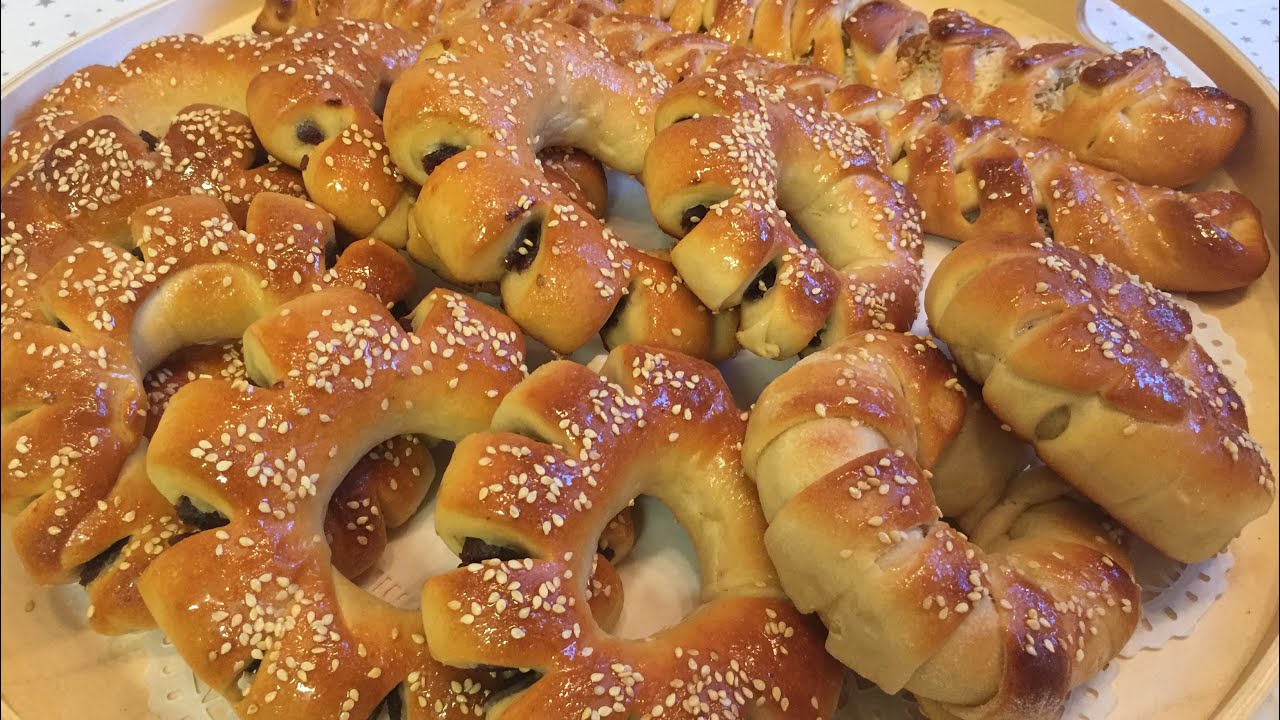 كعك البريوش بالعجوة