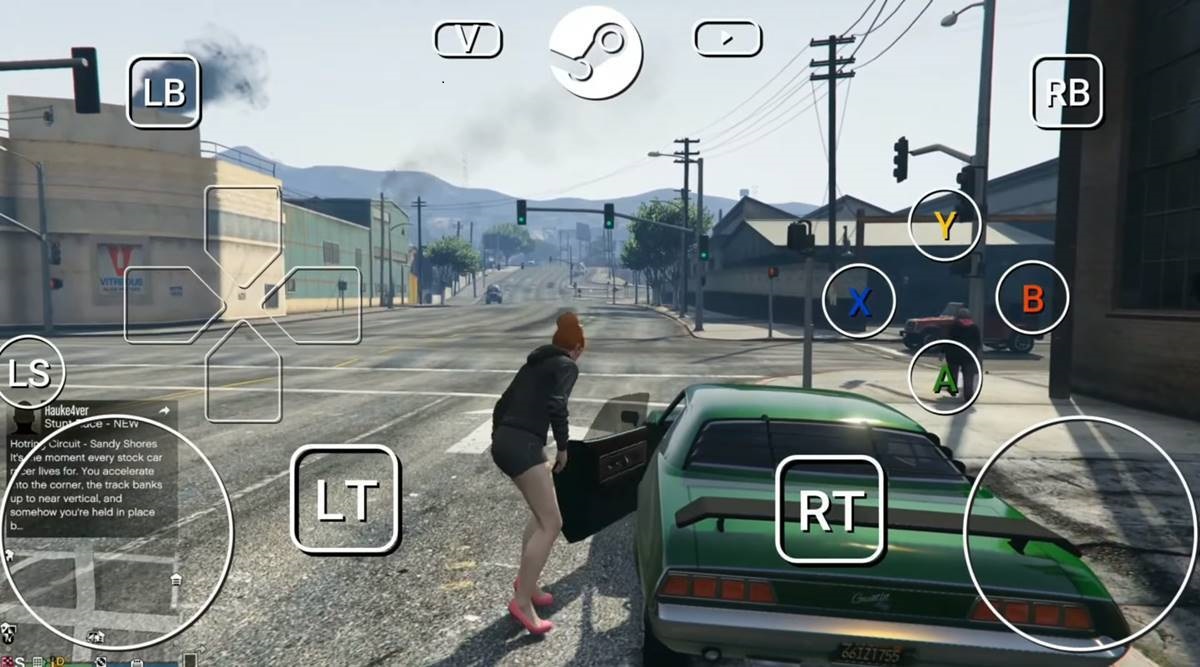 طريقة تحميل لعبة gta 5 grand theft auto new stay f