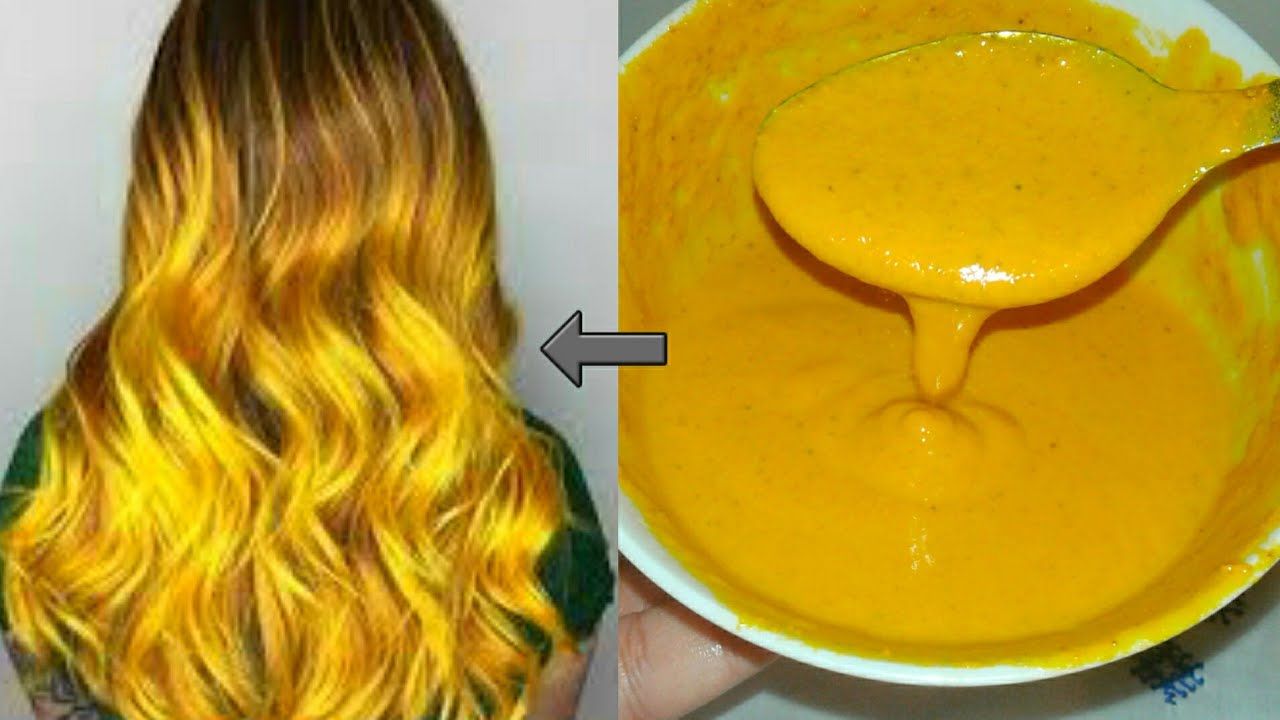طريقة صبغة الشعر باللون الأصفر الذهبي في المنزل