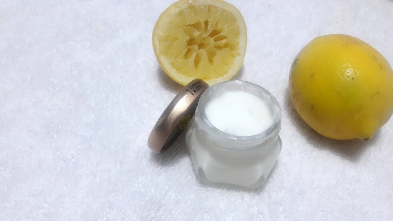 طريقة عمل كريم النشا والليمون