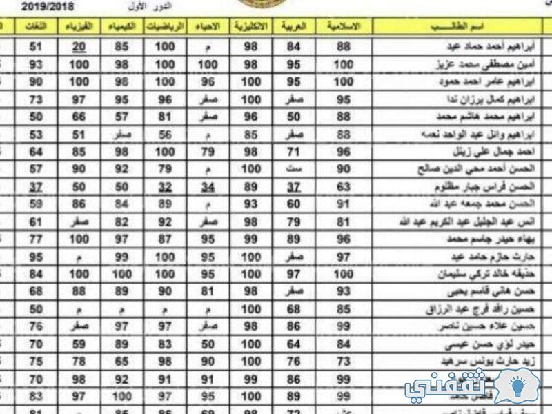 "استخرجها الآن وزاري" نتائج البصرة للصف السادس الابتدائي 2022 Malzamna