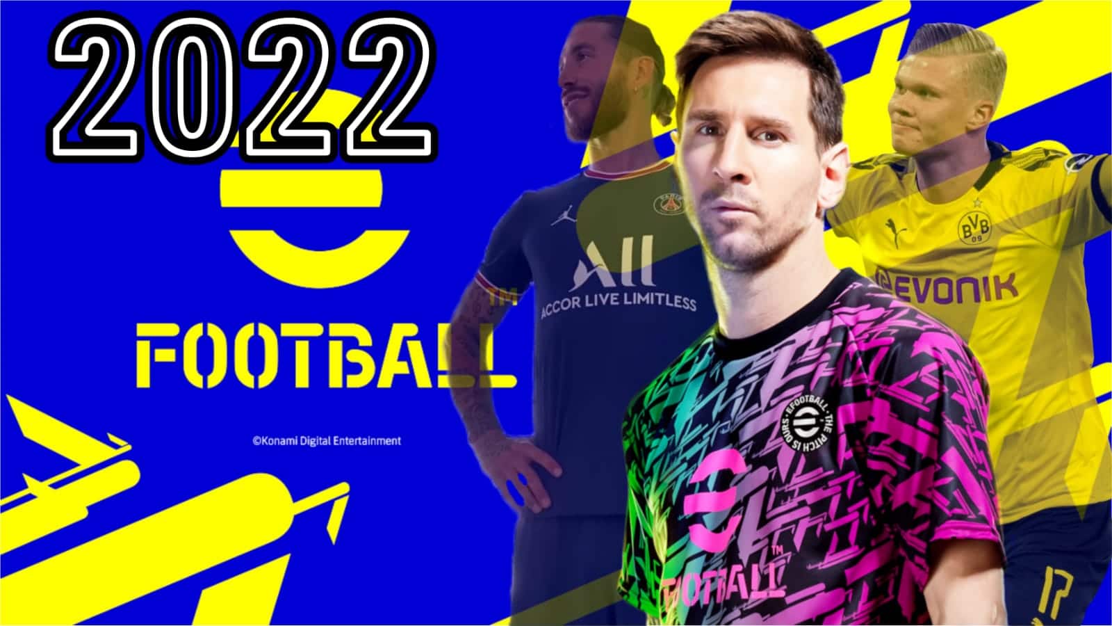 لعبة كره القدم الأكثر واقعية بيس efootball PES 2022 واهم مميزات اي فوتبول