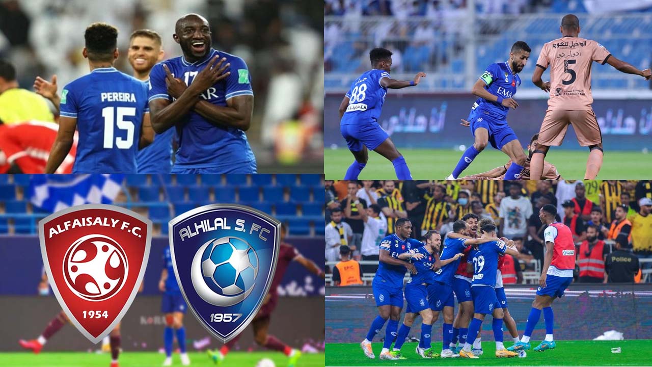 مباراة الهلال والفيصلي اليوم