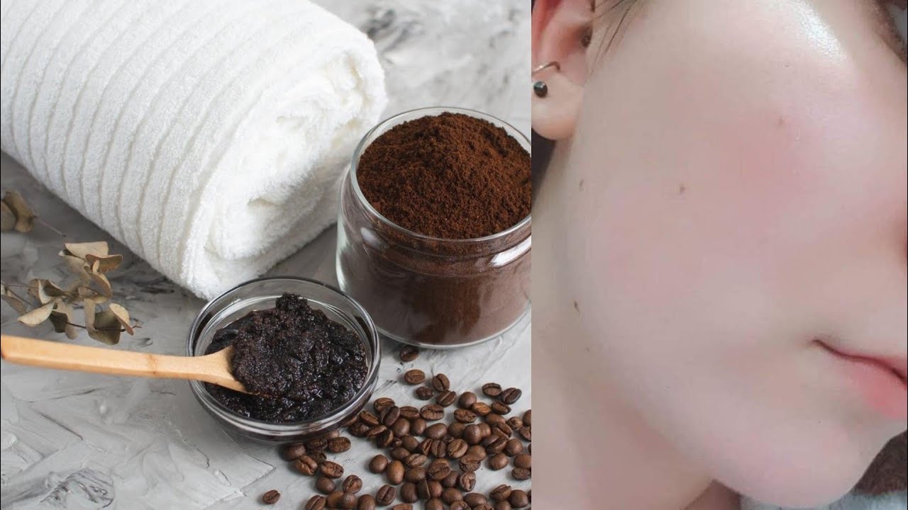 مقشر القهوة الطبيعي للبشرة يفتح بشرتك بنسبة 100% ويزيل أي اسمرار أو بقع على وجهك أو جسمك