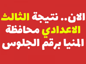 "نتيجة الشهادة الاعدادية المنيا 2022"