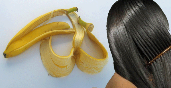 وصفة قشور الموز للشعر