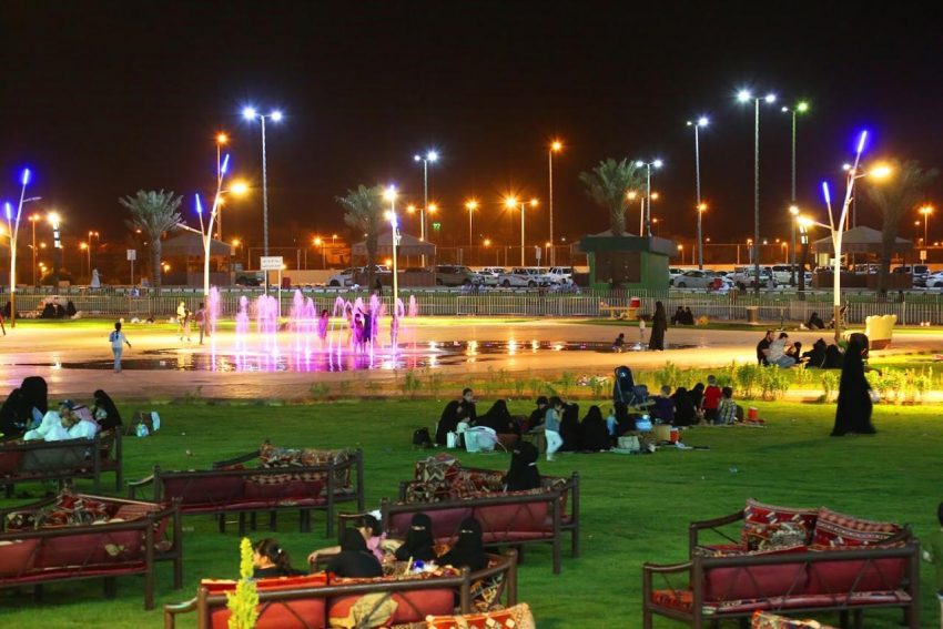 حديقة الامير فهد بن سلطان تبوك افضل المتنزهات العائلية